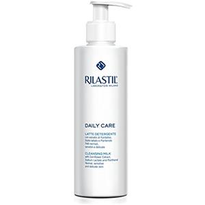 Rilastil Latte Detergente 250 ml - Pulizia Delicata per Pelli Normali, Sensibili e Delicate con Estratto di Fiordaliso e Pantenolo