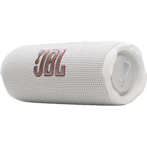 JBL Flip 7 Speaker Bluetooth Portatile Wireless, 16 Ore di Autonomia, Impermeabile IP68, Resistente alla Polvere e Antiurto, Suono Pro con AI Boost, Connessione Multi-Speaker Auracast, Bianco