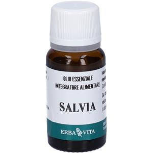 ERBA VITA GROUP SpA Erba Vita Olio Essenziale di Salvia, 10ml, Sudorazione Regolare, Olio Naturale