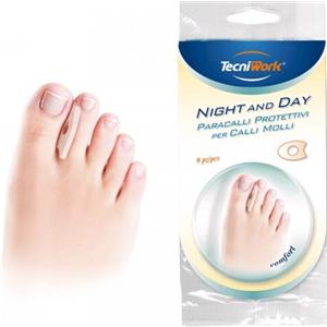 TECNIWORK SpA Paracalli per Calli Morbidi in Schiuma di Lattice - Confezione da 9 Pezzi, Ipoallergenici e Adesivi