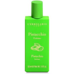 L'Erbolario Pistacchio Profumo Unisex - Eau de Parfum - Adatto come Profumo Uomo e Profumo Donna - Fragranza Dolce e Floreale - Made in Italy - 1 Flacone da 50ml
