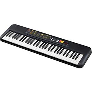 Yamaha - PSR-F52, Tastiera digitale portatile e compatta, 61 tasti, 144 voci di strumenti e 158 stili di accompagnamento, colore nero