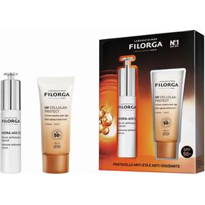 Filorga Cofanetto Hydra-AOX [5] UV Cellular Protect Face SPF50 - Siero Antiossidante e Crema Solare Viso