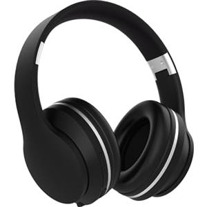 Xunpuls Cuffie per bambini, cuffie wireless over-ear con microfoni, suono stereo, 10 ore di autonomia, pieghevoli e regolabili, cuffie Bluetooth 5.1 per adulti, scuola, viaggi (nero)