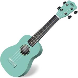 Classic Cantabile US-100 Ukulele Sopran (Ukulele, Uke, 15 tasti, meccaniche per chitarra scorrevoli) turchese