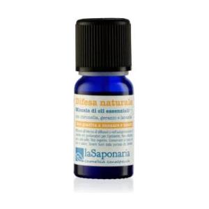 La Saponaria Miscela di Oli Essenziali Difesa Naturale 10 ml - Antizanzare, Profumatore Ambienti e Cosmetici Estivi