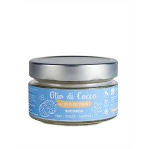La Saponaria - Olio di Cocco Fiori di Tiarè Biologico Confezione 150 Ml