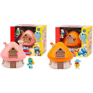 Giochi Preziosi Playset Casa dei Puffi con Chiavi Assortite - Chiave Burlone o Puffetta
