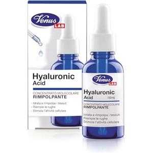 Venus Siero Viso Rimpolpante con Acido Ialuronico - Idratazione Intensa e Riempi Rughe, 30 ml