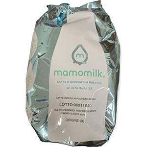 Generico Latte intero in polvere per gelato, per dolci, per adulti 1 kg MAMOMILK