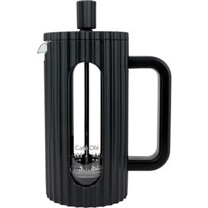 Café Olé Ciao 3 Cup Cafetière, garza in acciaio inox, French Press, nero