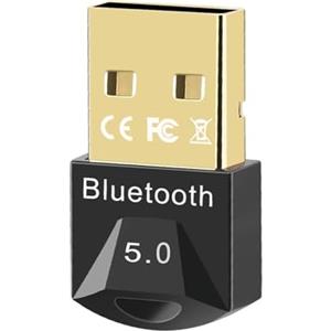 iJiZuo Dongle Bluetooth 5.0 Wireless, Adattatore USB Bluetooth 5.0, Plug And Play, Bluetooth Trasmettitore e Ricevitore per Windows 10/8.1/8 / 7 / XP