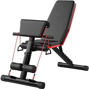 DnKelar 5-in-1 Panca Pesi Regolabile Multifunzione, Panca Pesi Pieghevole da Allenamento per Addominali, Panca per Pesi con 7 Direzioni Schienale Regolabile, Panca Fitness per Casa Palestra Max 150kg