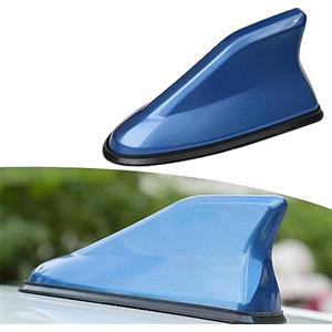 KanDuo Auto Antenna Antenne Pinna di Squalo per Audi A4 Avant A4 A6l A8l, Antenna per Segnale Radio, Antenna Radio con Amplificatore, Auto Accessori,Blue