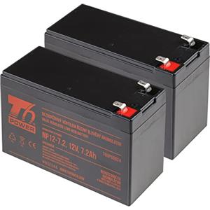 T6 Power Set di batterie T6 Power per l'alimentatore di backup Trust, numero di parte RBC48, VRLA, 12 V