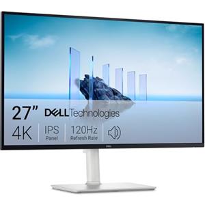 Dell 27 Plus Monitor - S2725QS, 4K UHD (3840x2160), 120Hz, IPS, 4ms, AMD FreeSync Premium, 99% sRGB, Regolabile in Altezza, Altoparlanti integrati, DisplayPort, 2 HDMI, 3 Anni di Garanzia