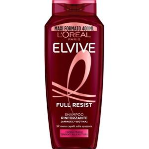 L'OREAL Elvive Shampoo Full Resist 400ml - Deterge e Rinforza con Arginina X3