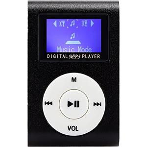 Generic Chiavetta USB Mobile per Lettore MP3 con Display Digitale LCD da 1,8 Pollici, Mini Lettore Musicale per Musica