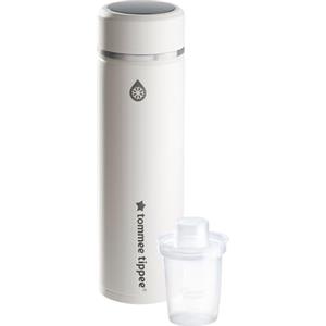 Tommee Tippee Preparatore Biberon PrepGo, Raffredda il Latte Alla Giusta Temperatura in 2 Minuti, Portatile con Display per la Temperatura