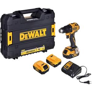 Dewalt DCD708P3T Avvitatore a Batteria 18V con 3 Batterie da 5 Ah e Motore Brushless