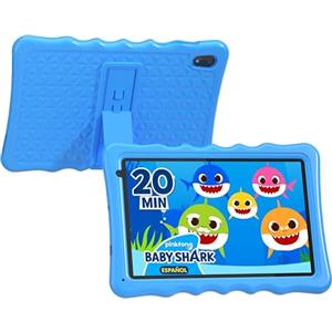 Tibuta Tablet per bambini da 10 pollici, Android 13 Tablet per bambini, Google Tablet con 2 GB + 2 GB (Samrt Storage) RAM e 32 GB ROM, 1280 x 800 IPS, fotocamera posteriore da 5 MP, con custodia