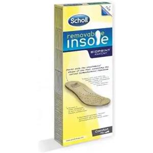 Scholl Bioprint Plantare Rimovibile 42 - Comfort e Supporto per il Piede