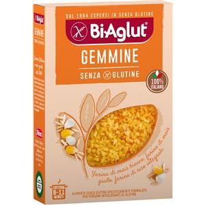 BiAglut Gemmine 250 g - Pastina senza glutine, ideale per zuppe e minestre