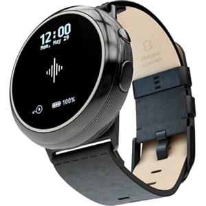 Soundbrenner Core Steel, Music Practice Companion for All Musicians with Vibrating Metronome, Chromatic Tuner, Decibel Meter and Smart Watch, Best in Show at NAMM (Midnight Black)