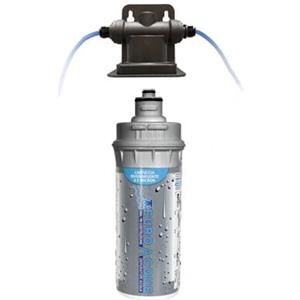 Euroacque filtro sottolavello per affinaggio acqua potabile mod. RIVER/ARGENTO/S