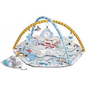 kk Kinderkraft Kinderkraft SMARTPLAY SEA Palestrina Interattiva, Morbido Tappetino, Educativo, Archi con Giocattoli, per Bambini, Neonati