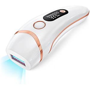Generico IPL Epilatore Luce Pulsata, 3 IN 1 HR/SC/RA Efficiente Luce Pulsata Laser, 9 Livelli di Energia per Depilatore Corpo Donna