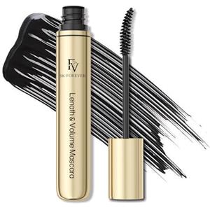 FV Mascara Waterproof Volumizzante e Allungante, Definisce e Curva, Effetto Ciglia Finte, Lunga Durata, Cruelty-Free, Nero