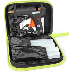 Leaderpro Pistola Colla A Caldo Con Borsa Per Attrezzi, 20 Bastoncini Per Colla 19cm * 11mm, Utilizzato Per Fai Da Te/Hobby Creativi/Fai Da Te
