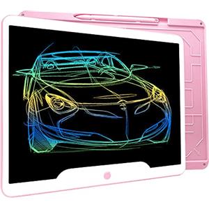 Richgv 10 Pollici Tavoletta Grafica, Lavagna Magnetica per Bambini, Portatile Lavagnetta LCD, Lavagnetta Cancellabile Elettronica, Giochi di Viaggio, Regali Natale per Bambini 3 4 5 6 7 anni