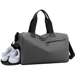 WhizNook Borsone Palestra Uomo & Donna, Borsa Sportiva con Scomparto per Scarpe e Tasca Bagnata, Borsone Viaggio, Borsone Da Palestra, Borsa Piscina Uomo, per Palestra, Sport, Viaggio, Fine Settimana