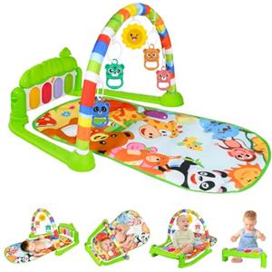 Aomig Palestre per Bambini Tappetini da Gioco, Tappetino da Gioco per Palestra per Bambini Palestrina Baby Piano, Tappetino per attività Musicale per Neonati 0-36 Mesi