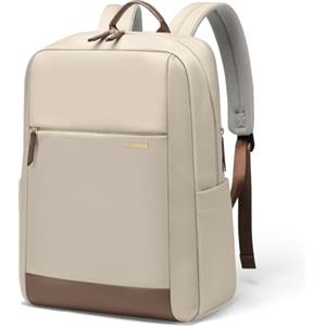 GOLF QUALITY Zaino PC Portatili 15.6 Pollici,Grande Zaino Donna Uomo Porta PC, Backpack Computer da Business Notebook Viaggio Ufficio Lavoro,Albicocca