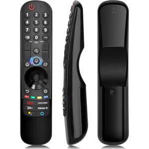 Angrox Magic Telecomando per LG-Smart-TV,Universale per Originale MR21GA MR22GA MR23GA MR24GA,Adatto per LG UHD OLED QNED NanoCell 4K 8K Smart TV,con Puntatore e Funzione Vocale
