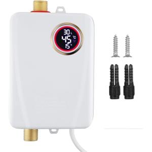 Aofesel Scallo Idrico Elettrico Istantaneo, Scaldabagno 3500w 220 V Senza Serbatoio, 20-50 ° C, Riscaldatore Di Serbatoio Ipx4 Impermeabile Per Doccia Da Bagno