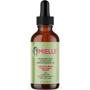 Mielle olio di rosmarino e menta per cuoio capelluto e capelli, olio p