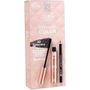 Bionike Defence Color Special Set - Mascara 3D e Matita Kohl & Kajal per un Make Up Occhi Intenso