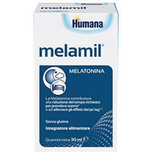 Humana Melamil Gocce 30 ml - Integratore Alimentare a base di Melatonina per Sonno Naturale