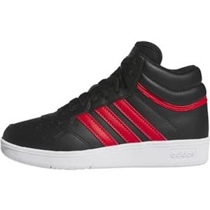 adidas Unisex - Bambini e Ragazzi Hoops 4.0 Mid Shoes, Core Black Better Scarlet Ftwr White, 38 EU