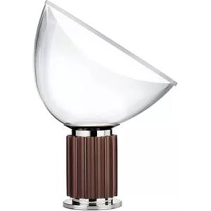 Flos Lampada da Tavolo TACCIA SMALL LED - Design Iconico in Vetro Soffiato e Alluminio, Luce Regolabile