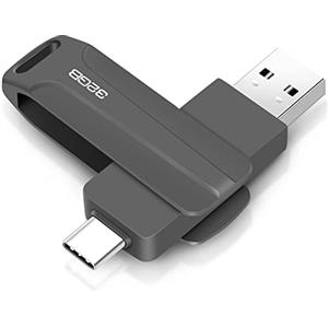 lUCKGOOD886 Chiavetta USB 2 in1 32 GB, Type C Pendrive 32GB USB C Flash Drive 32 Giga 2-in-1 OTG Penna USB 32 GB per PC/Tablet/Laptop/Smartphone con Tipo C, Xiaomi/Oneplus/Huawei [Gray]