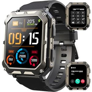 Blackview Smartwatch,Chiamate e Assistente Vocale,1.83