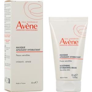 Avène Maschera Lenitiva Idratante 50ml - Comfort e Nutrimento per Pelle Sensibile e Stanca