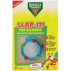 Jungle FormulaSlap-It Braccialetto Anti-Zanzare Bambini+ 2 Ricariche