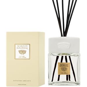 Acqua di Bolgheri Diffusore Ambiente La Rosa 1 Litro - Fragranza di Petali di Rosa Bianca e Fior di Pesco