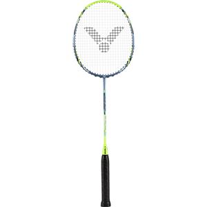 Victor Racchetta da Badminton Light Fighter 60 - 78g, Bilanciamento alla Testa, Flessibile, Incordata con VBS-70